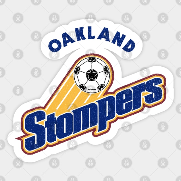 DEFUNCT - Oakland Stompers Soccer Sticker by LocalZonly